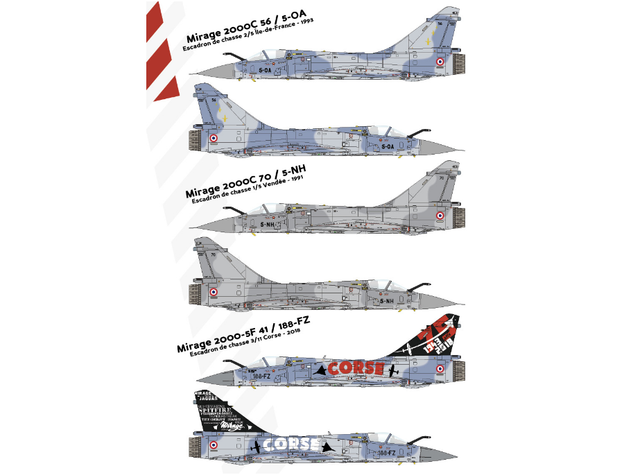 Dassault Mirage 2000C et 2000-5F (Tome 1)