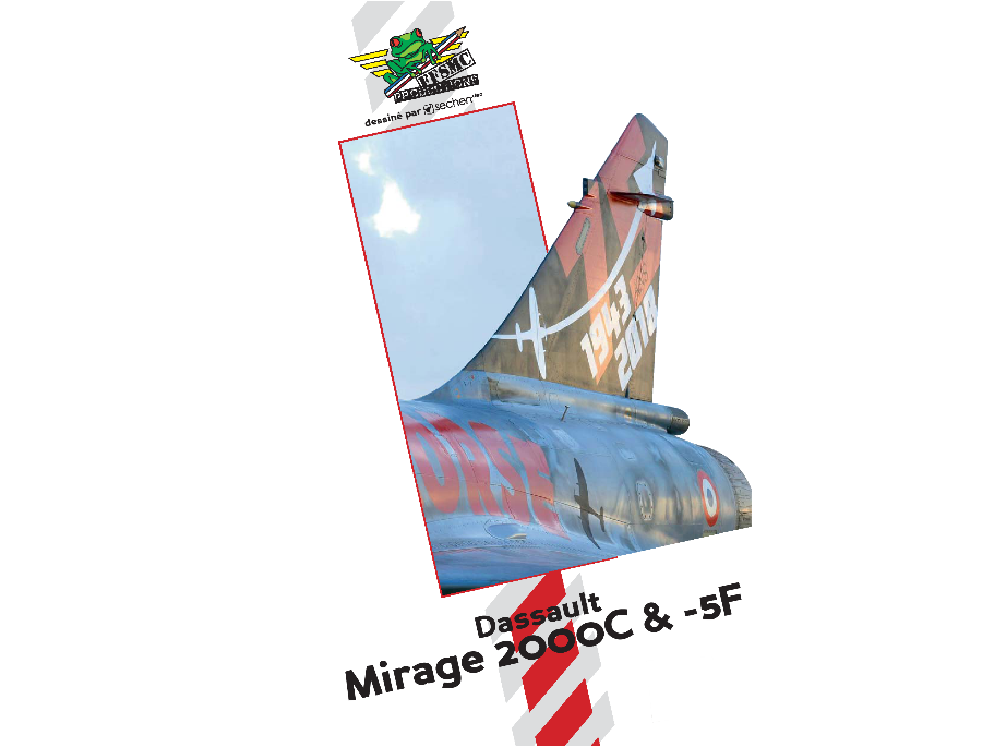 Dassault Mirage 2000C et 2000-5F (Tome 1)