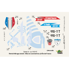 Retrait du Mirage 2000C : Tome 4, le 115-YT "Comtat Venaissin et Vendée"