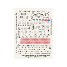 Dassault Mirage 2000D et 2000N : Marquages de Servitude Génériques
