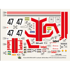 Ferrari 365 GTB/4 Daytona "Luchard" n°47 24H du Mans 1975