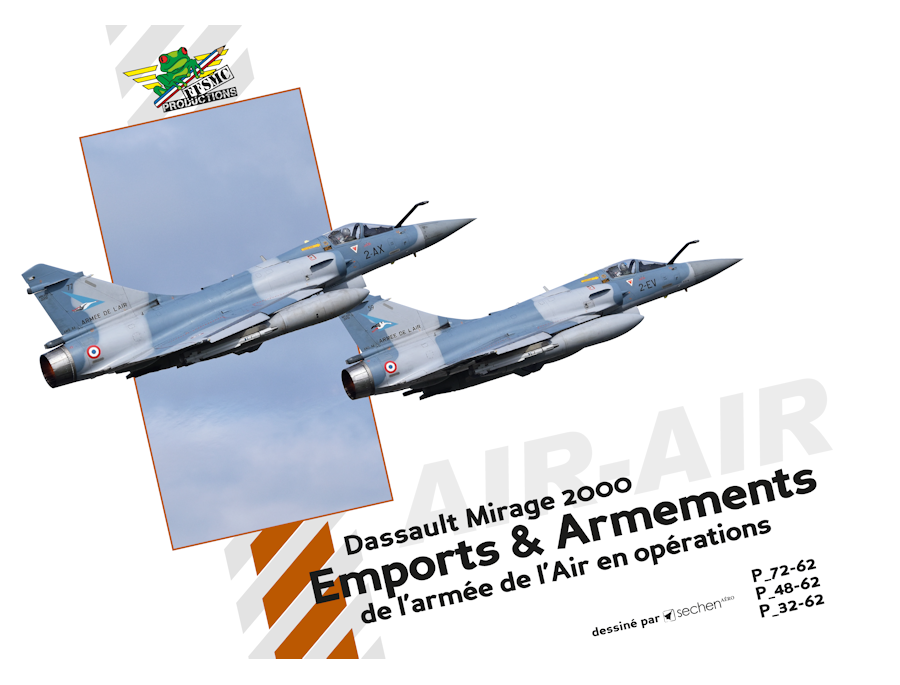 Emports & Armements Air-Air pour Mirage 2000 monoplaces Français