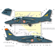 Dassault Breguet / Dornier Alphajet E  "3/8 Côte d'Or" BA 102 Dijon