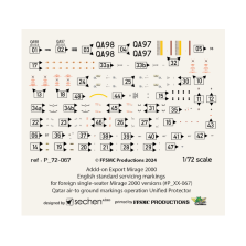 [Add-on] Marquages air-sol Mirage 2000-5EDA Qataris – Opération Unified Protector