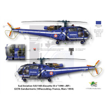 copy of Sud Aviation Puma (SA330 / AS332) Armée de Terre (France)