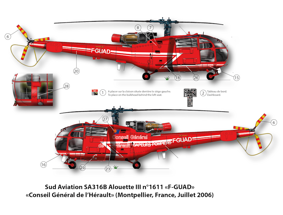 copy of Sud Aviation Puma (SA330 / AS332) Armée de Terre (France)