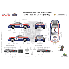 Porsche 911 SCRS n°10 Tour de Corse 1985