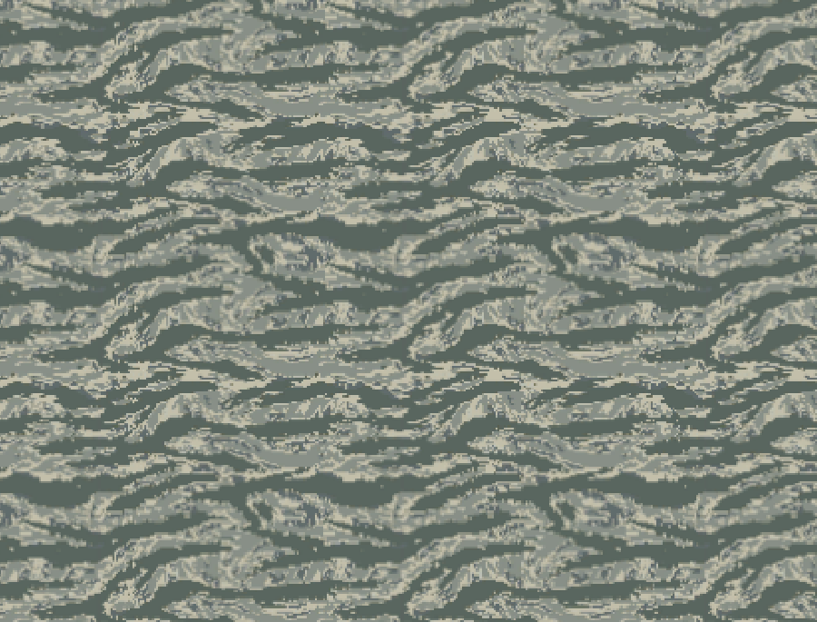 Camo USAF ABU Tigerstripe Digital Camo (Green)