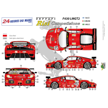 copy of Ferrari 458GT N°62 Risi 12H Sebring 2011