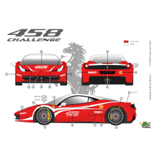 copy of Ferrari 458GT N°62 Risi 12H Sebring 2011