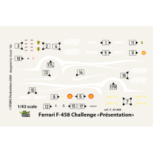 Ferrari 458 Challenge "Présentation"