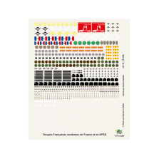 Troupes françaises modernes en France et en OPEX (matériels et personnels)