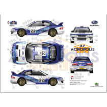 Subaru Impreza WRC '99 n°22...