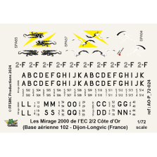 [addon] Les Mirage 2000 de l’EC 2/2 Côte d’Or (Base aérienne 102 - Dijon-Longvic (France)