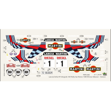 Lancia Delta HF Integrale 16V Martini n°1 Sanremo Rally 1989 Winner