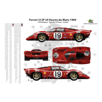 Ferrari 312P n°18, 19 24H...