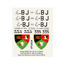 [addon] Dassault Mirage 2000N 4-BJ n° 335 EC 2/4 La Fayette (Red Flag 1992, 1993 et 1994, RIAT 1999)