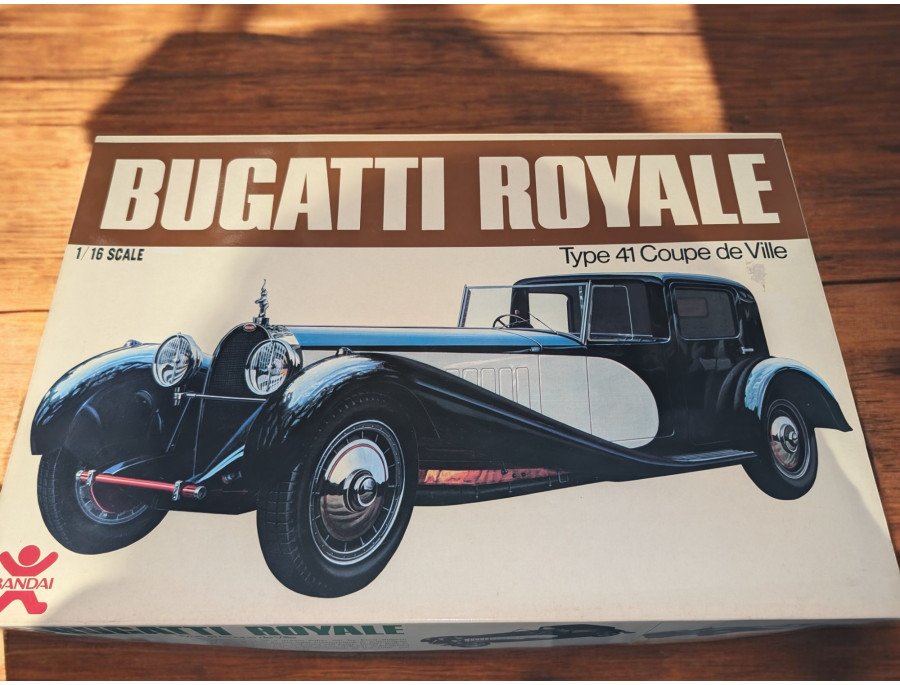 1/16 Bugatti Royale Type 41 Coupé de Ville (Bandai)