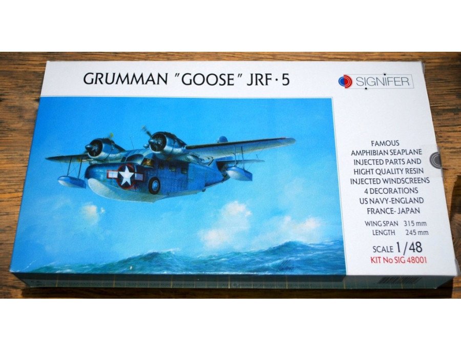 Signifer - Grumman Goose JRF-5 (kit multimatériaux)