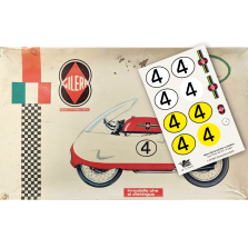 Gilera 500 4 Cylindres Grand Prix (ref Protar 104 échelle 1/9)