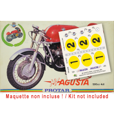 MV Agusta 500 4 cylindres 1964  (pour Protar ref. 107 ou Italeri ref. 4630 1/9)