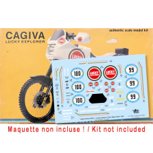 Cagiva Elefant 850cc "Lucky explorer" Paris Alger Dakar 1987 (pour Protar 1/9)