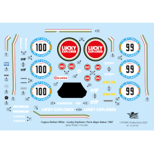 Cagiva Elefant 850cc "Lucky explorer" Paris Alger Dakar 1987 (pour Protar 1/9)