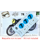 AJS 7R 350cc plaques bleues...
