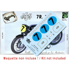 AJS 7R 350cc plaques bleues (pour Protar 1/9)