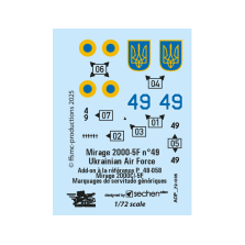 [addon] Dassault Mirage 2000-5F n°49 armée de l'air ukrainienne