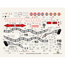 Avions Marcel Dassault AMD Etendard IVP et IVPM