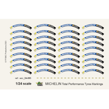 Marquages pour pneus "Michelin Total Performance"