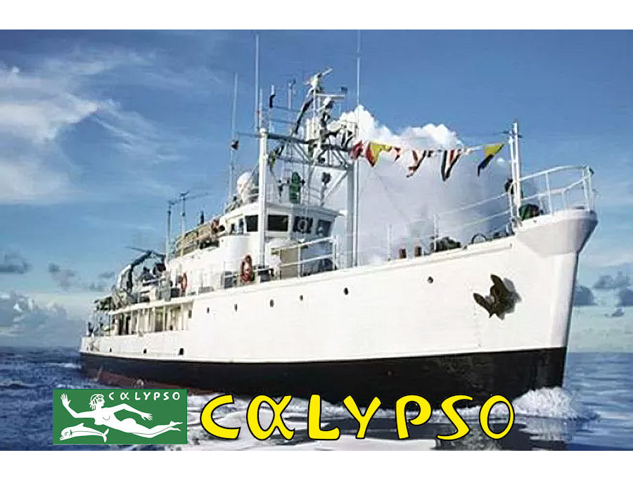 Navire océanographique "Calypso" du commandant J-Y Cousteau (pour le kit Revell échelle 1/125)