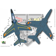 Dassault Breguet / Dornier Alphajet E "ETO Nice" BA 120 Cazaux