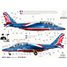 Dassault Breguet / Dornier Alpha Jet E  "Patrouille de France US Tour 2017"