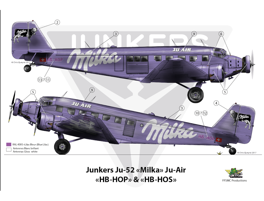 Junkers Ju 52/3 "Milka" Ju-Air